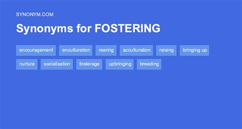 fostering synonym|camaraderie synonym.